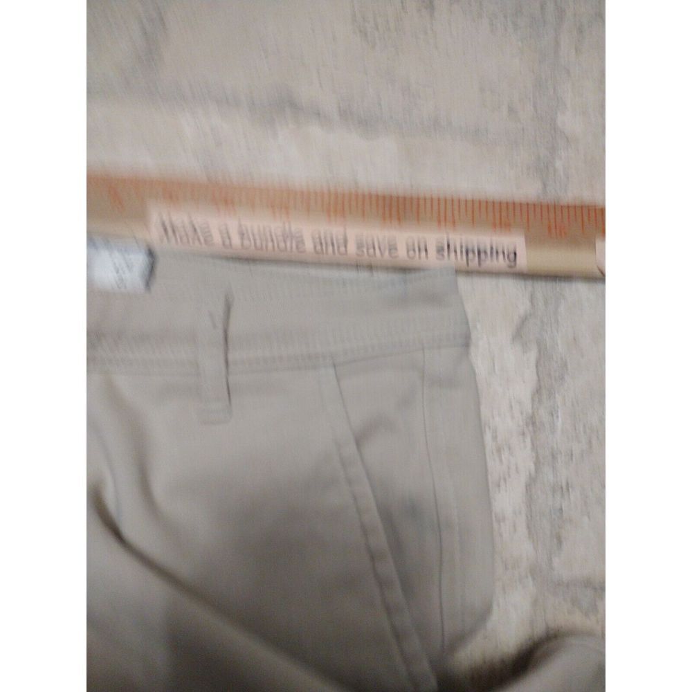 ABERCROMBIE & FITCH Jeans Woman 24 Khaki Skinny Seam Modified At 26.5 Casual‎ - Picture 4 of 10